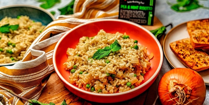 Pea & Mint Risotto main image