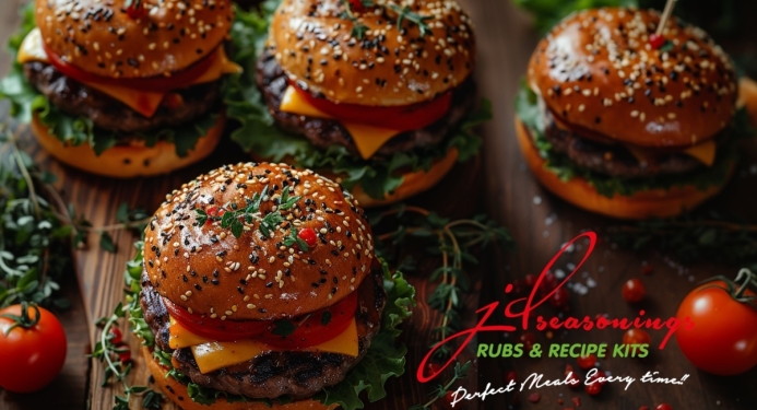 Burger Recipe made with JD Seasonings