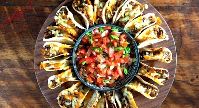 Mini Cheesy Taco Bites from JD Seasonings
