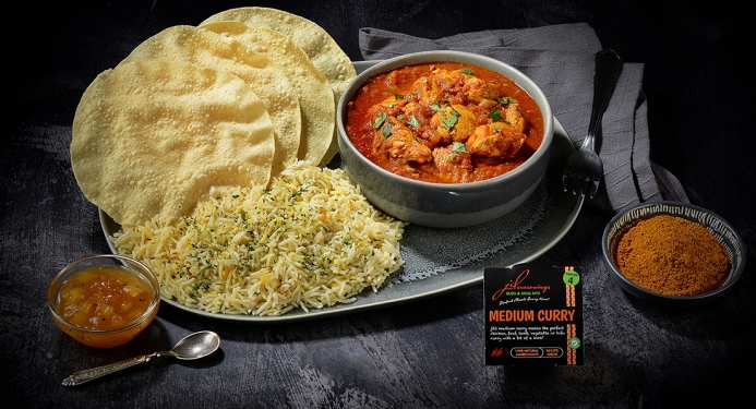 Medium Chicken Curry Recipe made with JD Seasonings