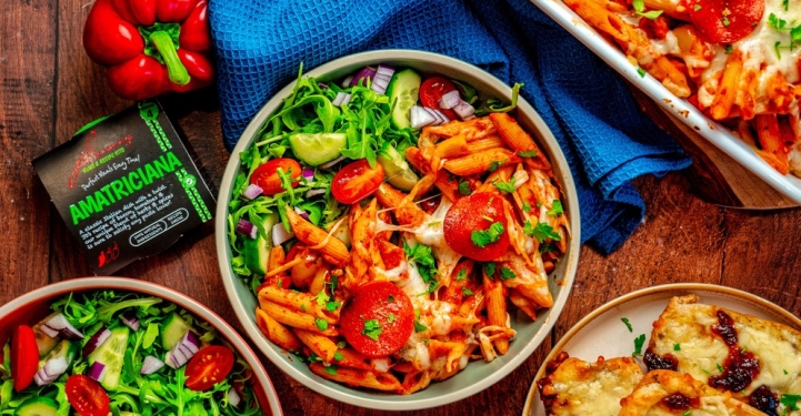 Pizza Pasta Bake